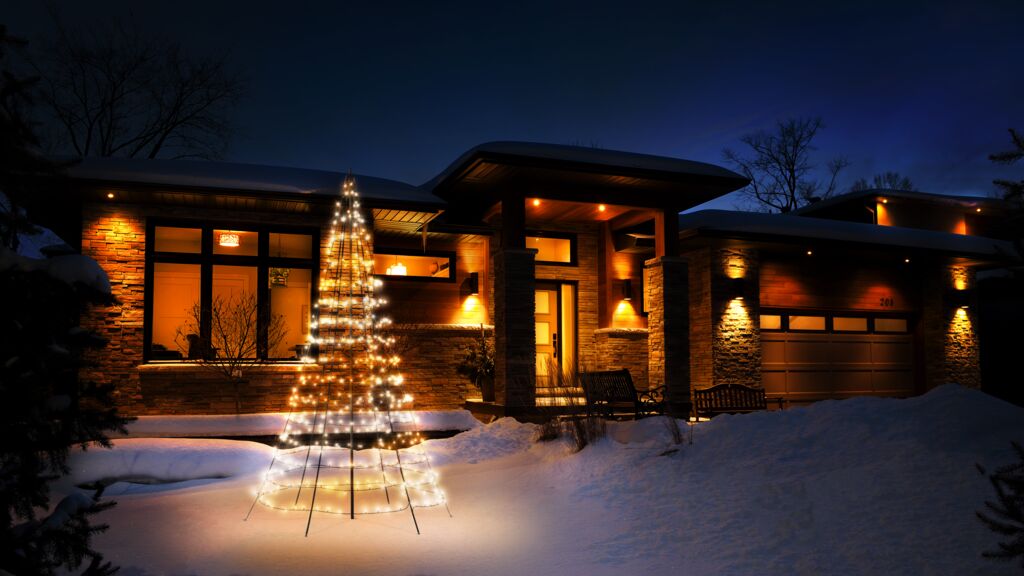 Světelný strom Twinkly Tree 1000 diod 6m - vícebarevný/bílý - iSTYLE CZ