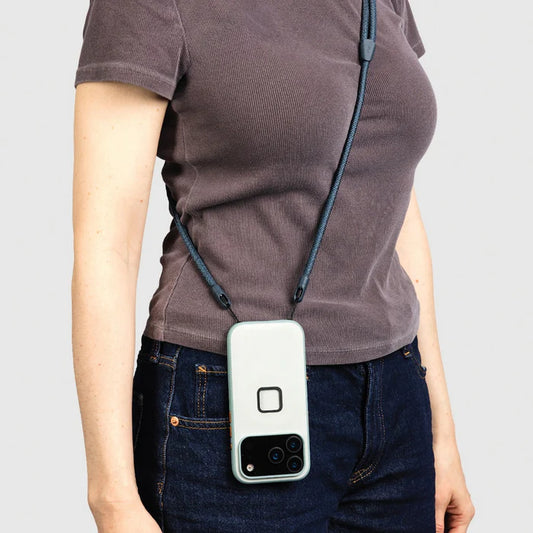 Rychloupínací popruh na iPhone Peak Design Mobile Crossbody Strap - modrý - iSTYLE.cz