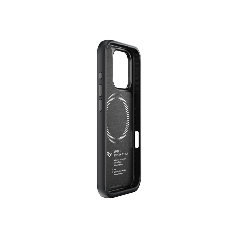 Kryt pro iPhone 16 Pro Peak Design Mobile Everyday Fabric Case - tmavě šedý - iSTYLE CZ