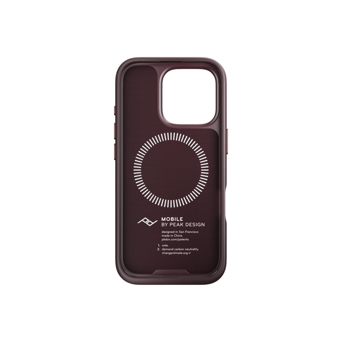 Kryt pro iPhone 16 Pro Peak Design Mobile Everyday Fabric Case - švěstkově modrý - iSTYLE CZ