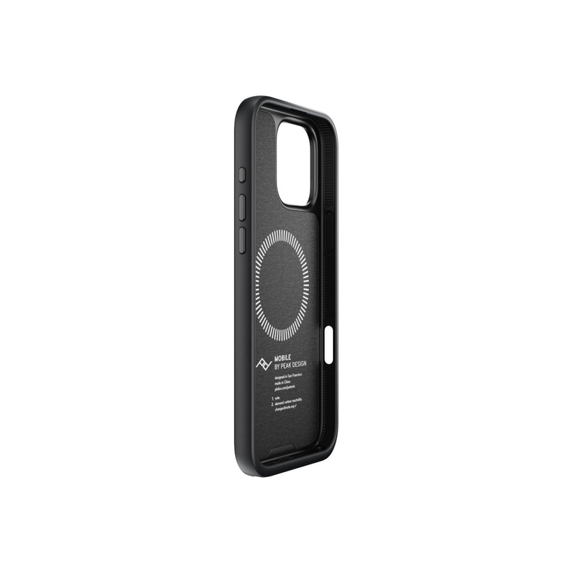 Kryt pro iPhone 16 Pro Max Peak Design Mobile Everyday Fabric Case - tmavě šedý - iSTYLE CZ