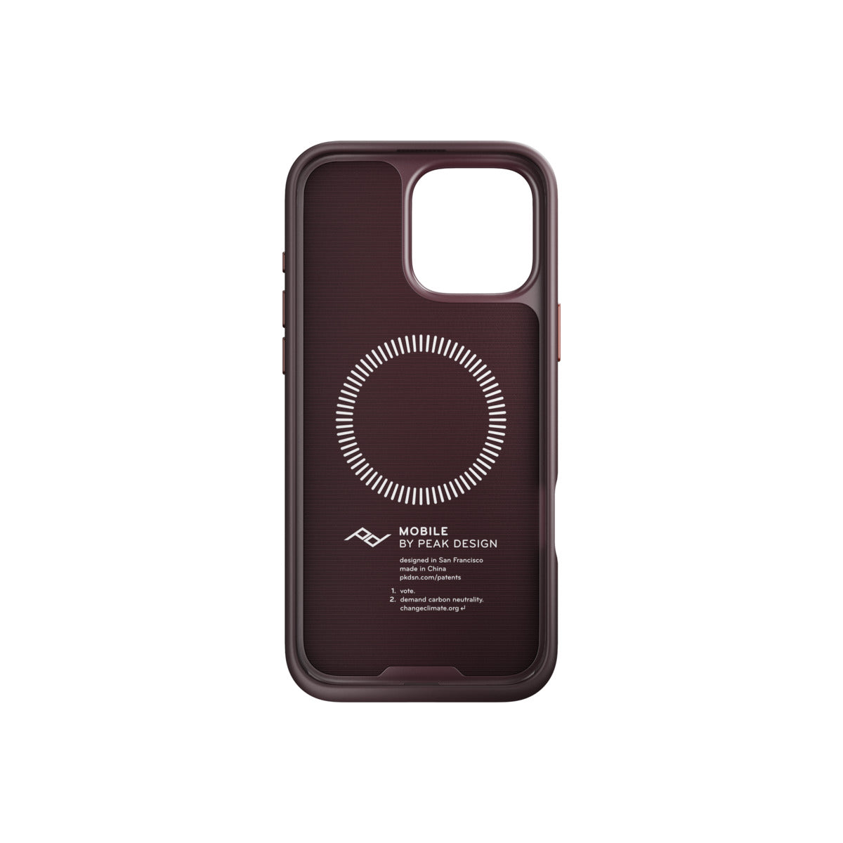 Kryt pro iPhone 16 Pro Max Peak Design Mobile Everyday Fabric Case - švěstkově modrý - iSTYLE CZ