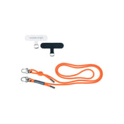 6mm šňůrka na telefon Mobile Origin Lanyard rope 82 - 163cm - oranžová - iSTYLE CZ