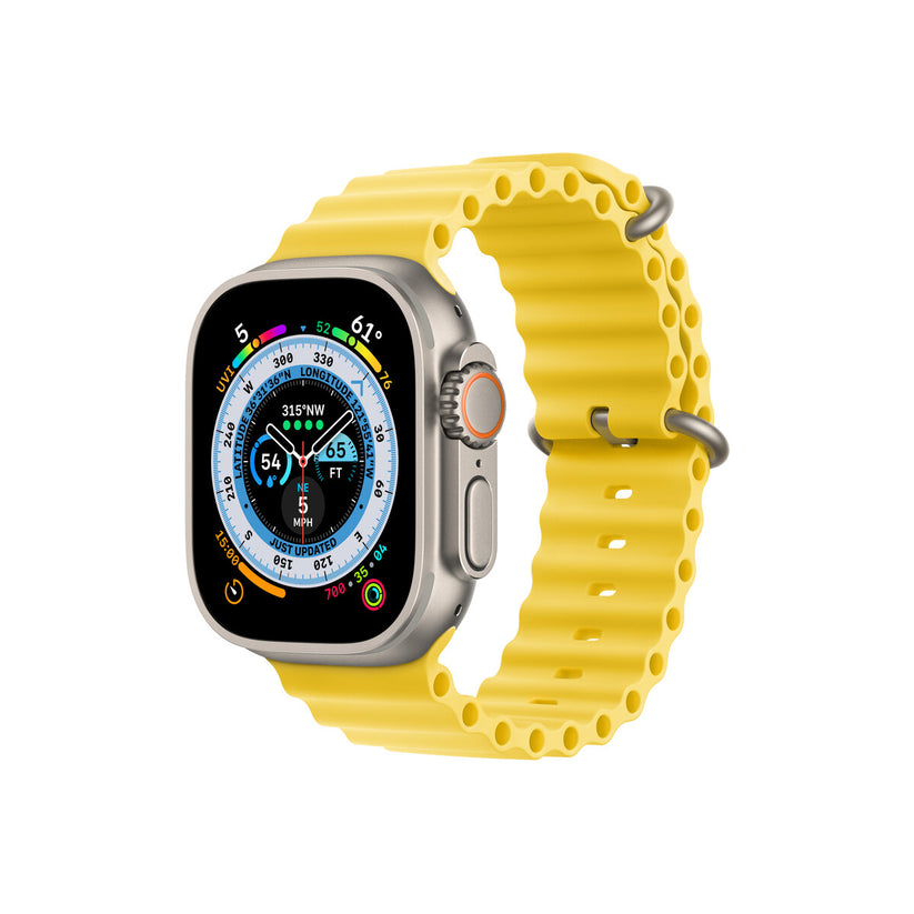 Apple 49mm žluté prodloužení Oceánského řemínku - iSTYLE CZ