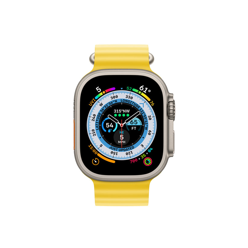 Apple 49mm žluté prodloužení Oceánského řemínku - iSTYLE CZ