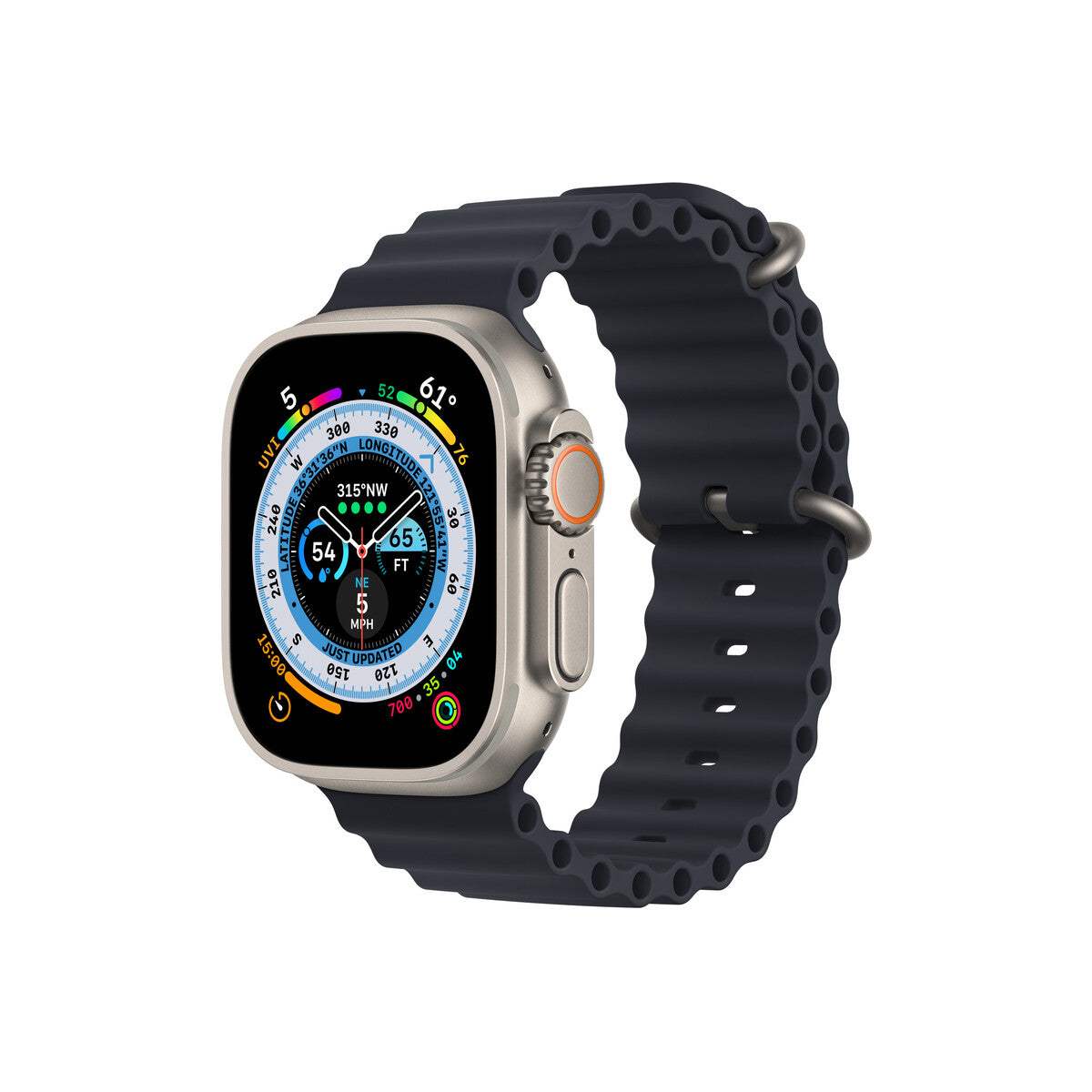 Apple 49mm temně inkoustové prodloužení Oceánského řemínku - iSTYLE CZ