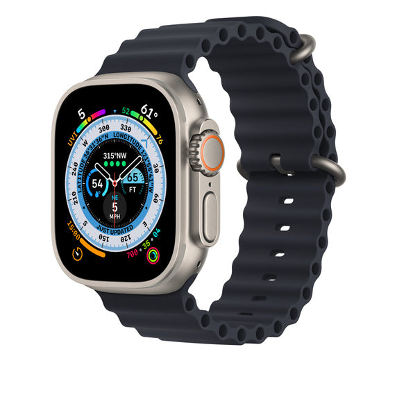 Apple 49mm temně inkoustové prodloužení Oceánského řemínku - iSTYLE CZ