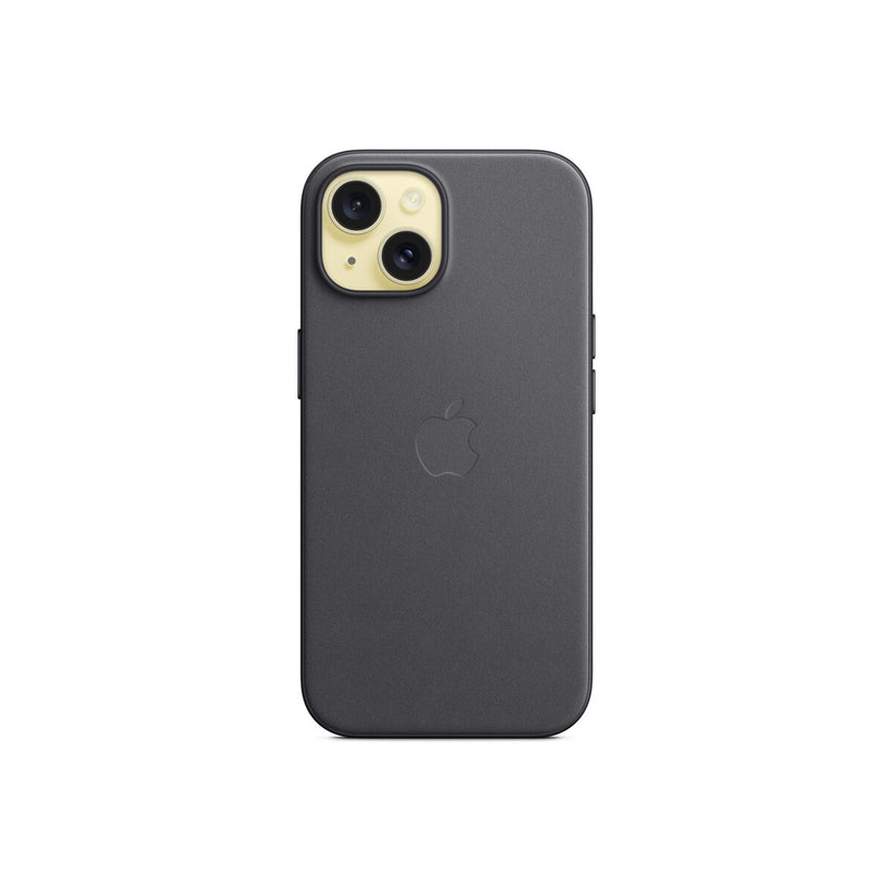 Apple kryt z tkaniny FineWoven s MagSafe na iPhone 15 – černý - iSTYLE CZ