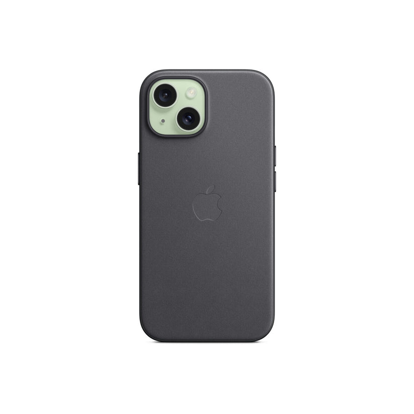 Apple kryt z tkaniny FineWoven s MagSafe na iPhone 15 – černý - iSTYLE CZ