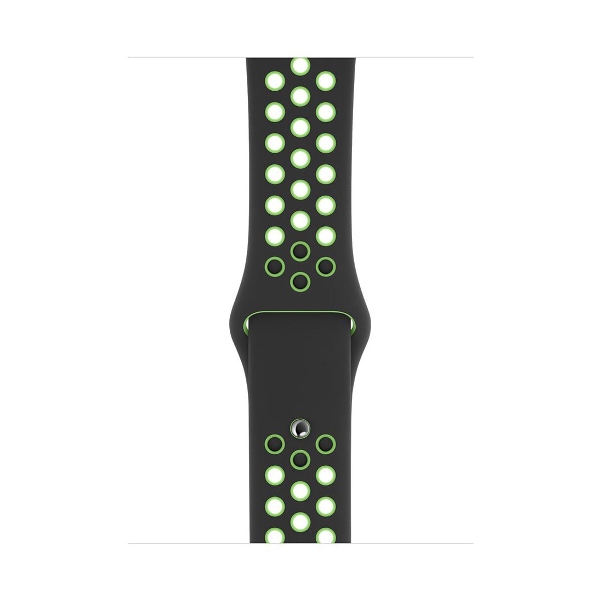 Apple Watch sportovní řemínek Nike 42/44/45/49 mm - černý / Lime Blast - iSTYLE CZ
