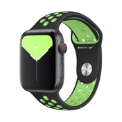 Apple Watch sportovní řemínek Nike 42/44/45/49 mm - černý / Lime Blast - iSTYLE CZ
