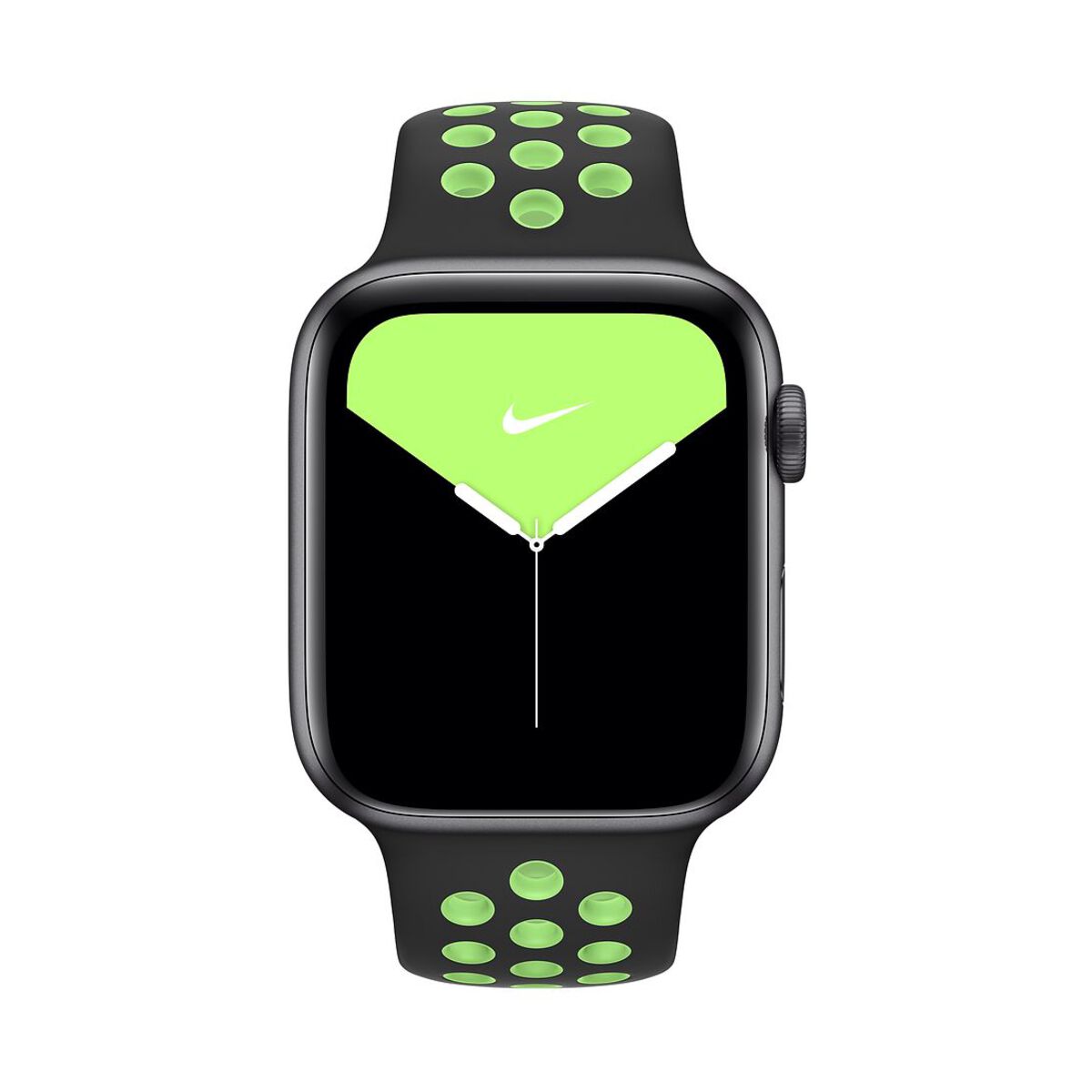 Apple Watch sportovní řemínek Nike 42/44/45/49 mm - černý / Lime Blast - iSTYLE CZ
