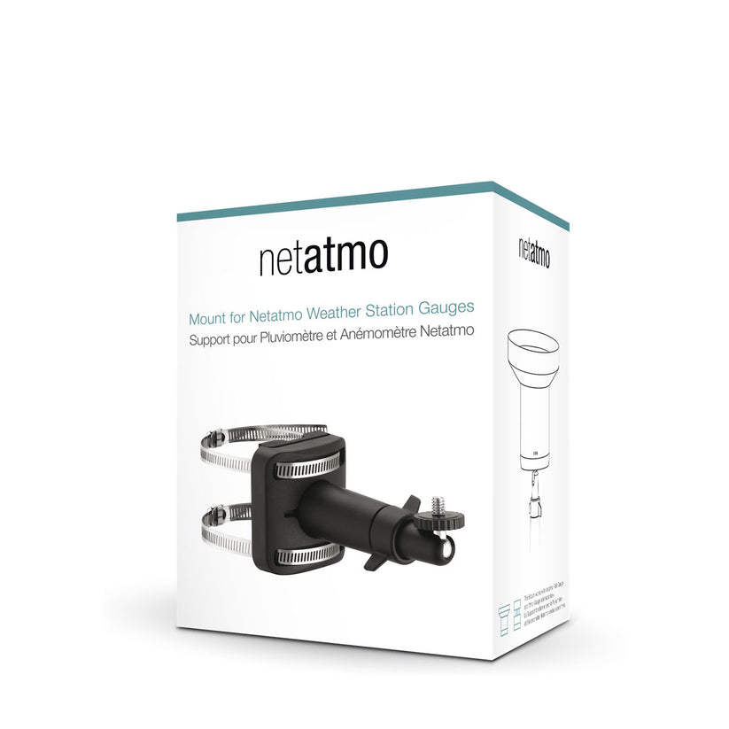 Netatmo držák pro srážkoměr a anemometr - černý - iSTYLE CZ