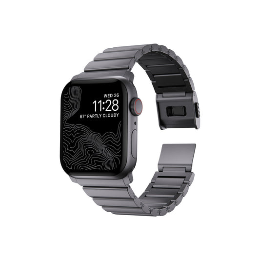 Hliníkový řemínek pro Apple Watch Nomad - vesmírně šedý - iSTYLE CZ