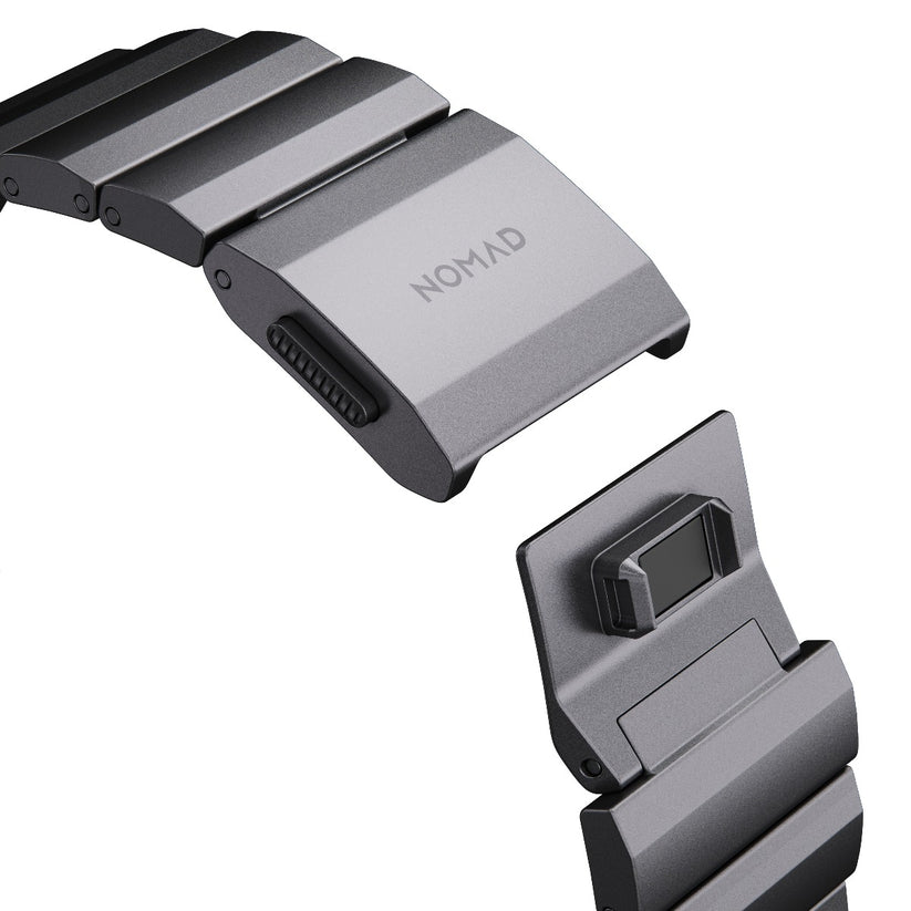 Hliníkový řemínek pro Apple Watch Nomad - vesmírně šedý - iSTYLE CZ
