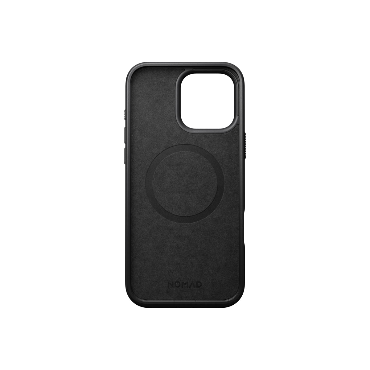 Kožený kryt pro iPhone 16 Pro Max Nomad Modern - černý - iSTYLE CZ