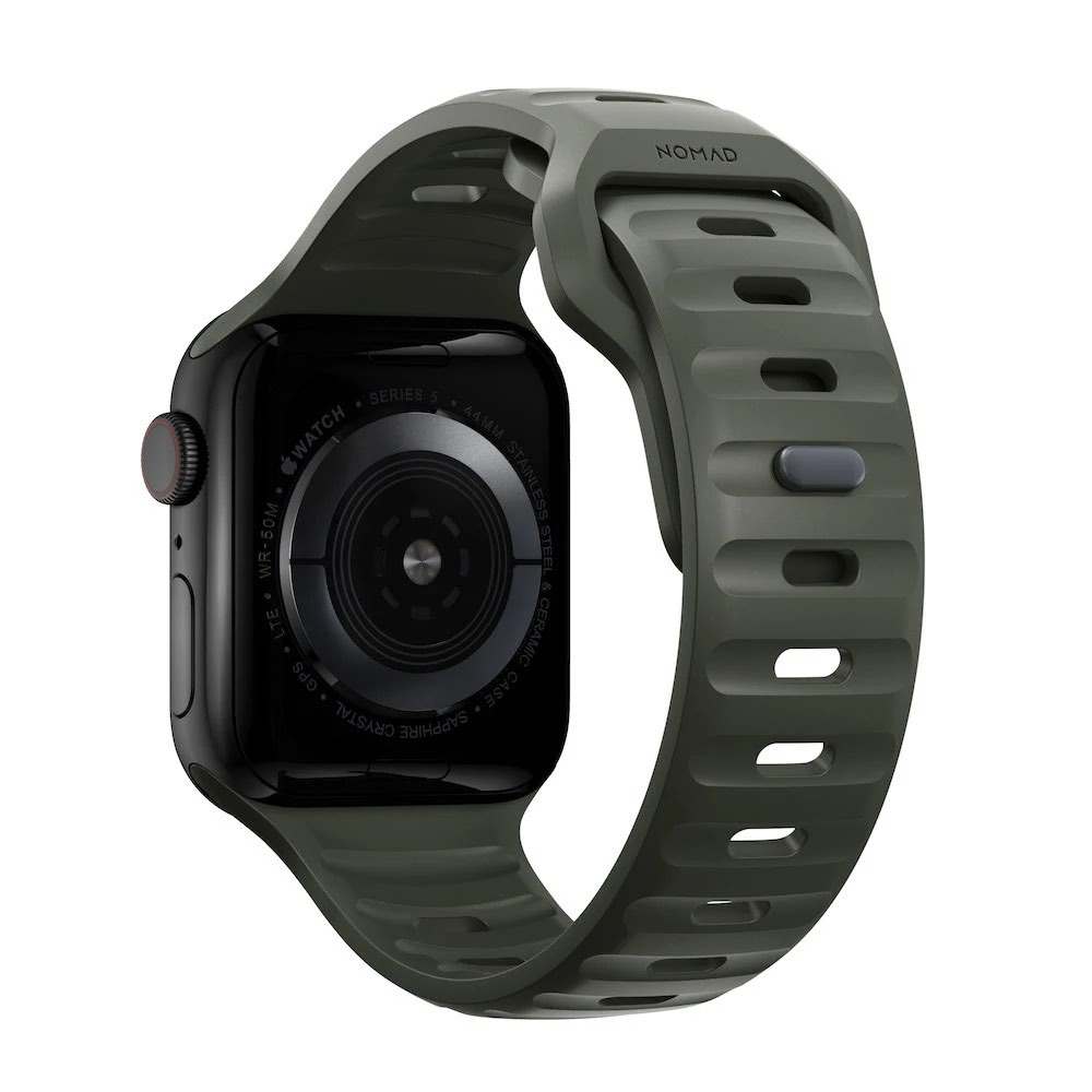 Řemínek pro Apple Watch 42/44/45/49 mm Nomad Sport Strap - zelený - iSTYLE CZ