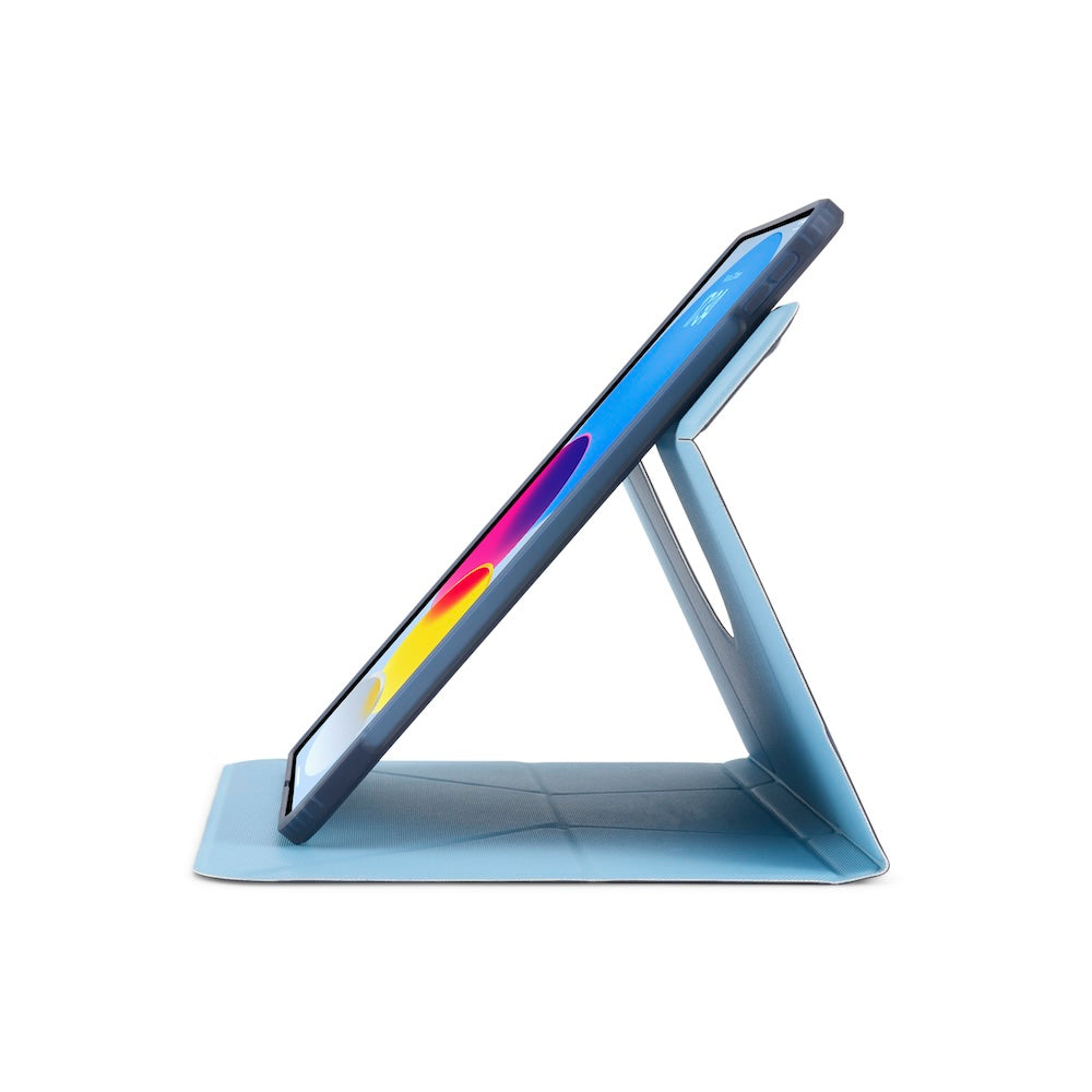 Kryt pro iPad 10,9" (2022) Pipetto Origami No6 Stand Case - modrý - iSTYLE CZ