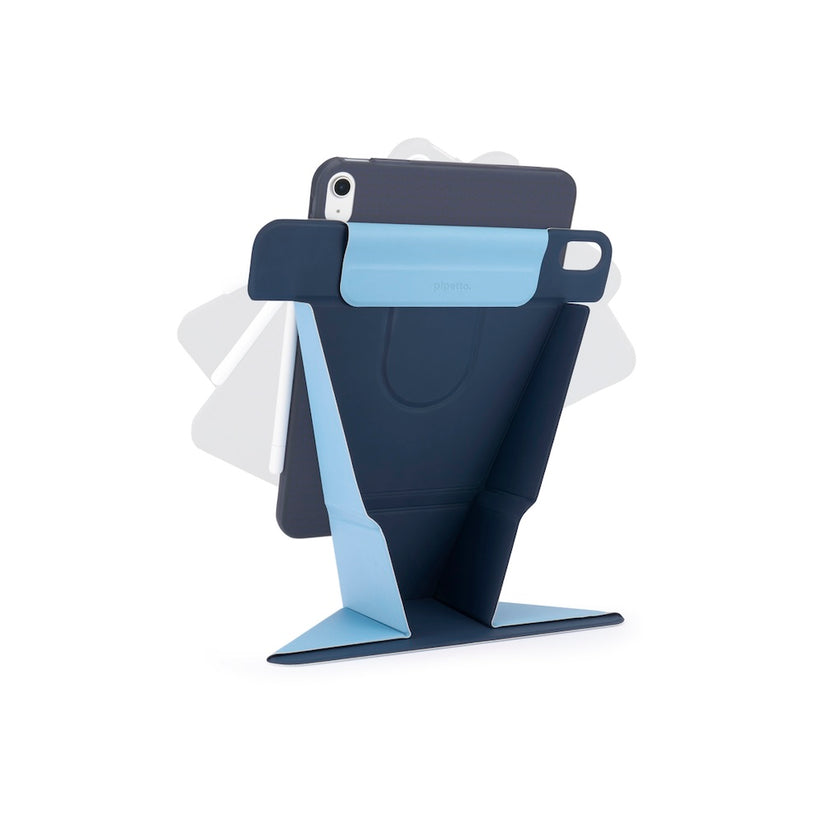 Kryt pro iPad 10,9" (2022) Pipetto Origami No6 Stand Case - modrý - iSTYLE CZ
