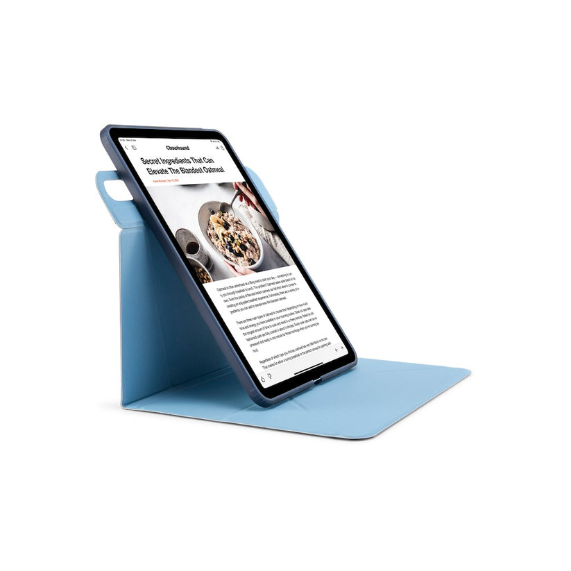 Kryt pro iPad 10,9" (2022) Pipetto Origami No6 Stand Case - modrý - iSTYLE CZ