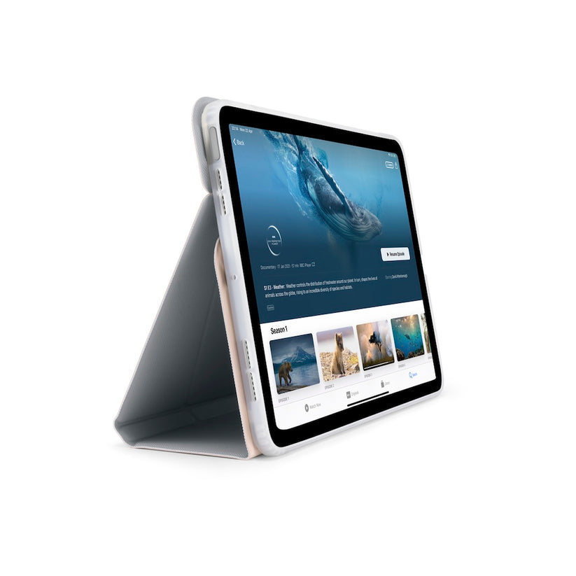 Kryt pro iPad 10,9" (2022) Pipetto Origami No6 Stand Case - růžový - iSTYLE CZ