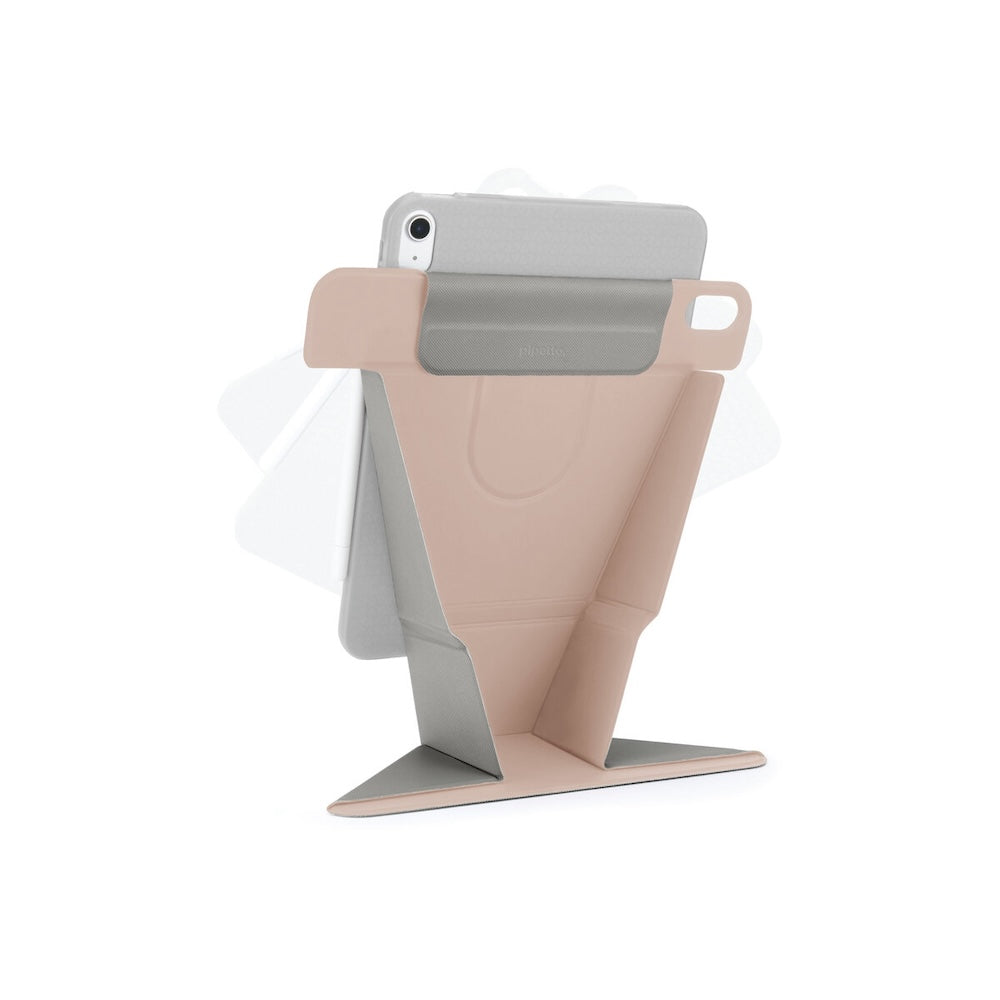 Kryt pro iPad 10,9" (2022) Pipetto Origami No6 Stand Case - růžový - iSTYLE CZ
