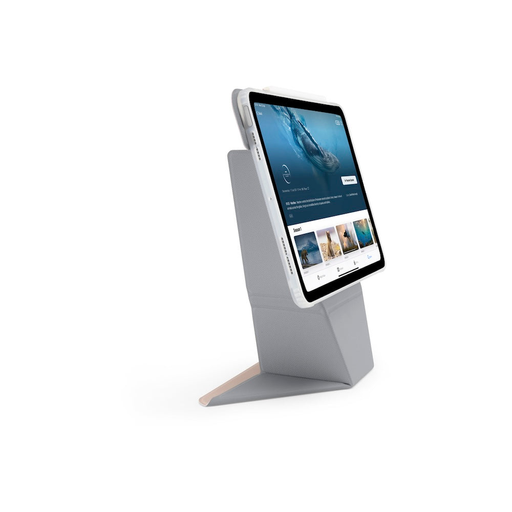 Kryt pro iPad 10,9" (2022) Pipetto Origami No6 Stand Case - růžový - iSTYLE CZ