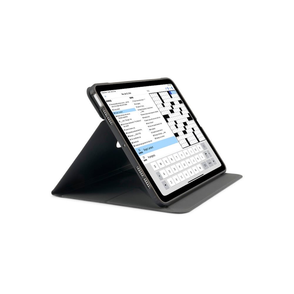 Kryt pro iPad Air 13" (2024) Pipetto Origami No6 Stand Case - černý - iSTYLE CZ