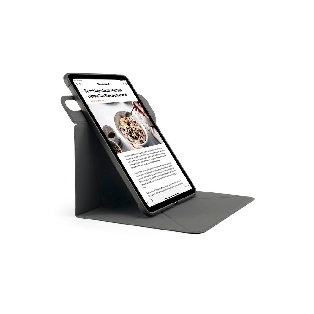 Kryt pro iPad Air 13" (2024) Pipetto Origami No6 Stand Case - černý - iSTYLE CZ