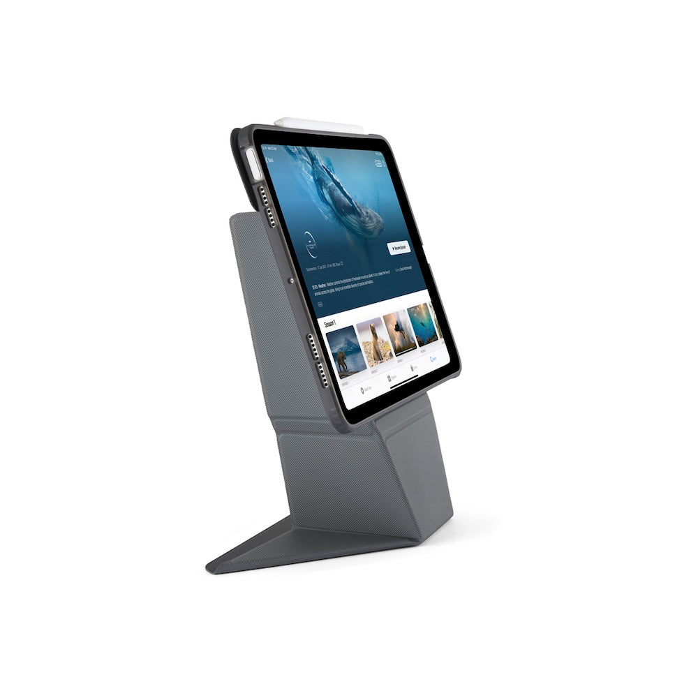 Kryt pro iPad Air 13" (2024) Pipetto Origami No6 Stand Case - černý - iSTYLE CZ