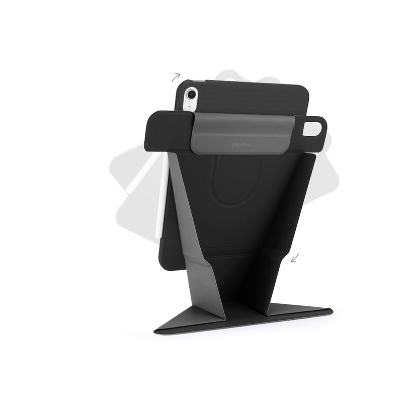 Kryt pro iPad Air 11" Pipetto Origami No6 Stand Case - černý - iSTYLE CZ