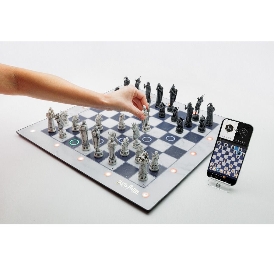 Harry Potter GoChess chytrá šachovnice s kouzelnickým příběhem