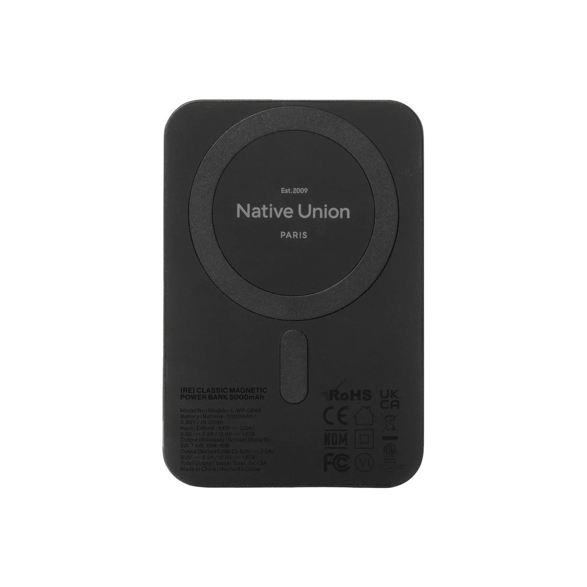 MagSafe powerbanka Native Union (Re)Classic 5000mAh - černá - iSTYLE CZ