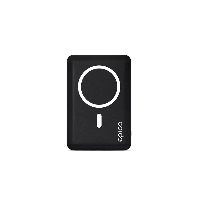 Bezdrátová powerbanka Epico s podporou MagSafe 5000mAh - černá - iSTYLE CZ