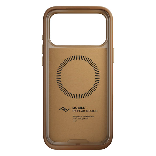 Kryt pro iPhone 17 Pro Max Peak Design Everyday Case - světle hnědý