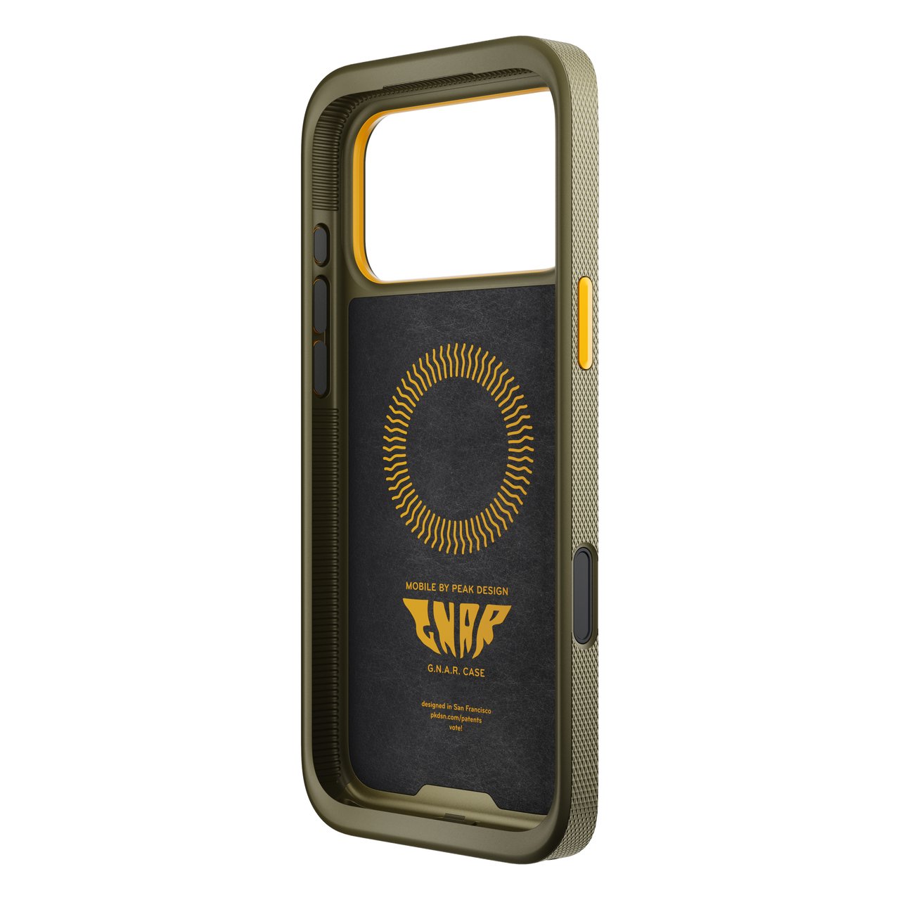 Kryt pro iPhone 17 Pro Max Peak Design Mobile GNAR Case - pískově hnědý