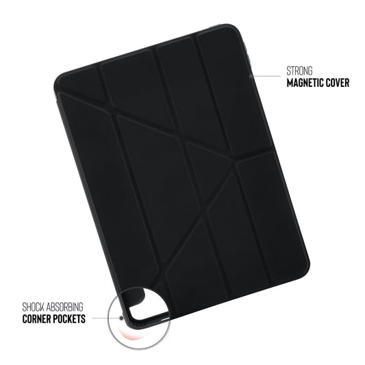 Pouzdro Pipetto Origami pro iPad Air 4 10.9" (2020) - černé - iSTYLE CZ