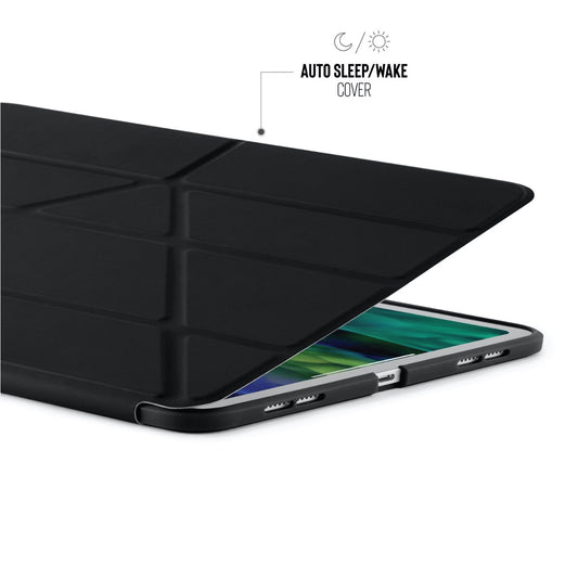 Pouzdro Pipetto Origami pro iPad Air 4 10.9" (2020) - černé - iSTYLE CZ