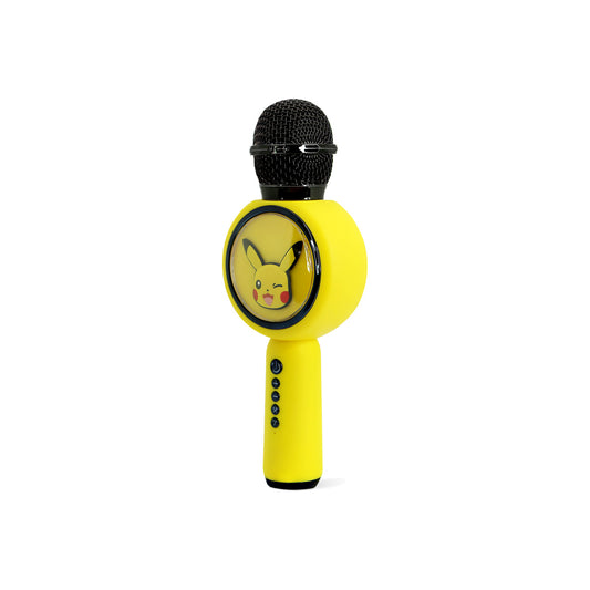 Bezdrátový dětský mikrofon OTL PopSing LED Pokémon Pikachu - iSTYLE CZ
