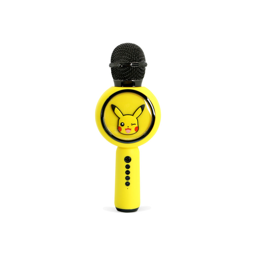 Bezdrátový dětský mikrofon OTL PopSing LED Pokémon Pikachu - iSTYLE CZ