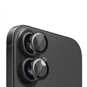 Safírové sklo na čočky pro iPhone 16/16 Plus Mobile Origin - černé - iSTYLE CZ