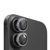 Safírové sklo na čočky pro iPhone 16/16 Plus Mobile Origin - průhledné - iSTYLE CZ