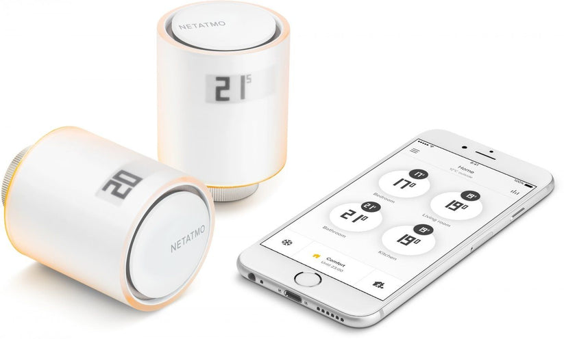 Chytré radiátorové hlavice Netatmo - Starter Pack - iSTYLE CZ