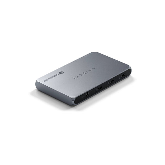 Hub Satechi Thunderbolt 4 Slim Pro - stříbrný - iSTYLE CZ
