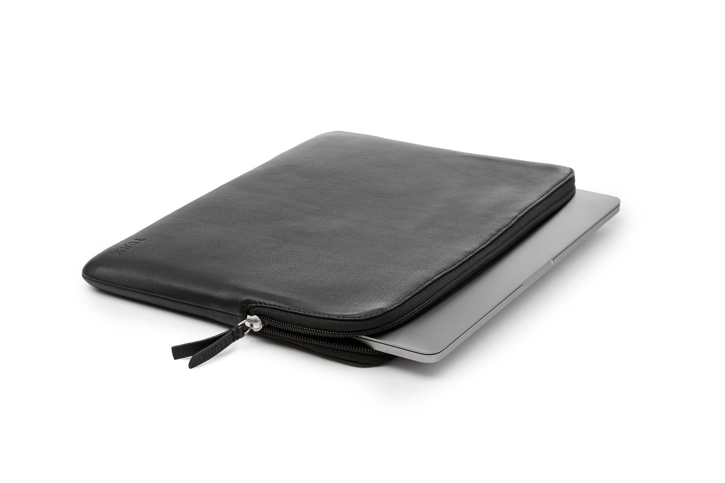 Pouzdro pro MacBook Pro 14" Trunk Leather Sleeve - černé - iSTYLE CZ