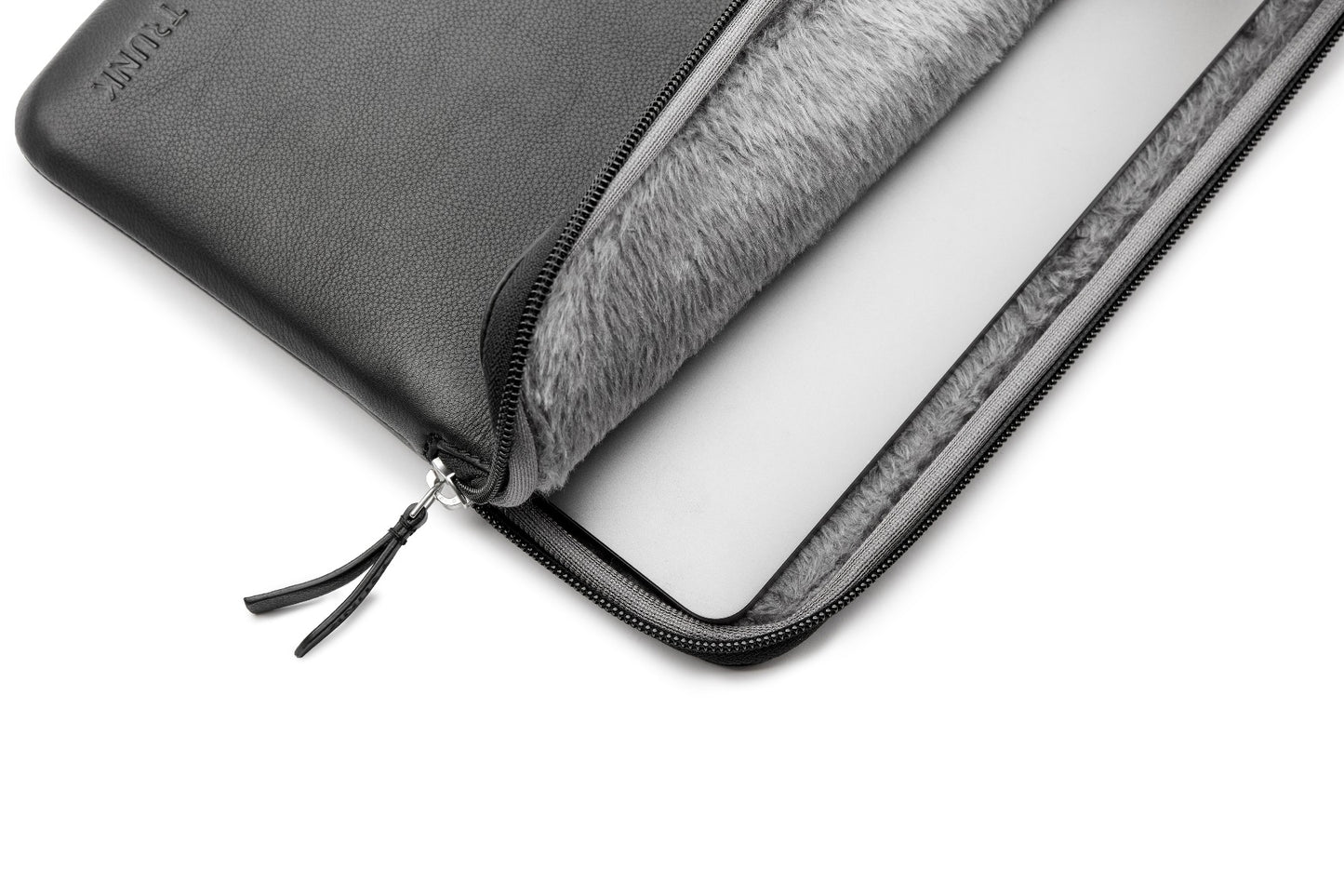 Pouzdro pro MacBook Pro 14" Trunk Leather Sleeve - černé - iSTYLE CZ