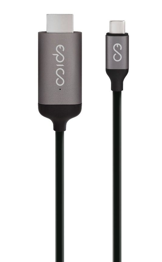 USB-C na HDMI kabel Epico 1,8m - vesmírně šedý - iSTYLE CZ