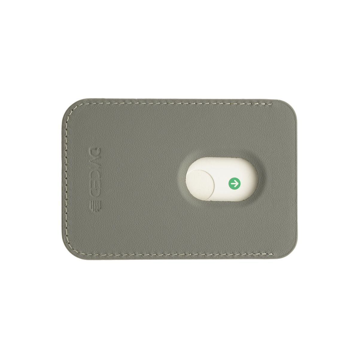 Kožená MagSafe peněženka Dviced s podstavcem – šedá - iSTYLE CZ